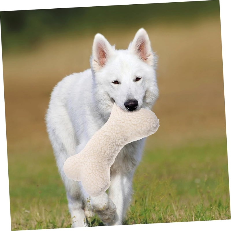 Gatuida Dog Chewing Toy for Dogs Interactive Squeaky Molar Toy Soft Fleece Material Helps Furniture Damage Washable and Safe for Pets - Image 5