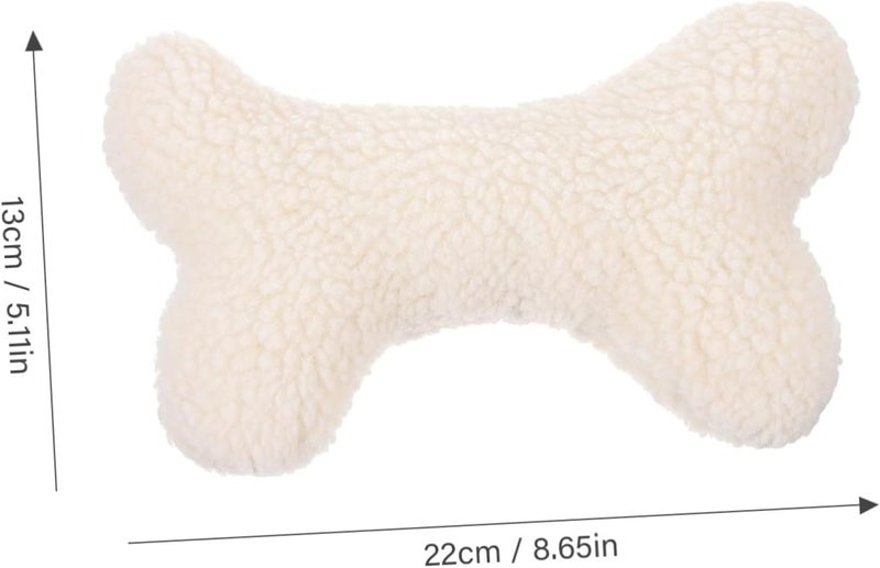 Gatuida Dog Chewing Toy for Dogs Interactive Squeaky Molar Toy Soft Fleece Material Helps Furniture Damage Washable and Safe for Pets - Image 2