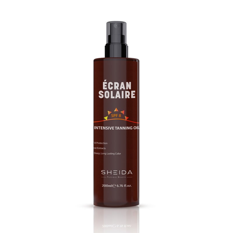 Sheida Écran Solaire Intensive Tanning Oil SPF 8 200 ml
