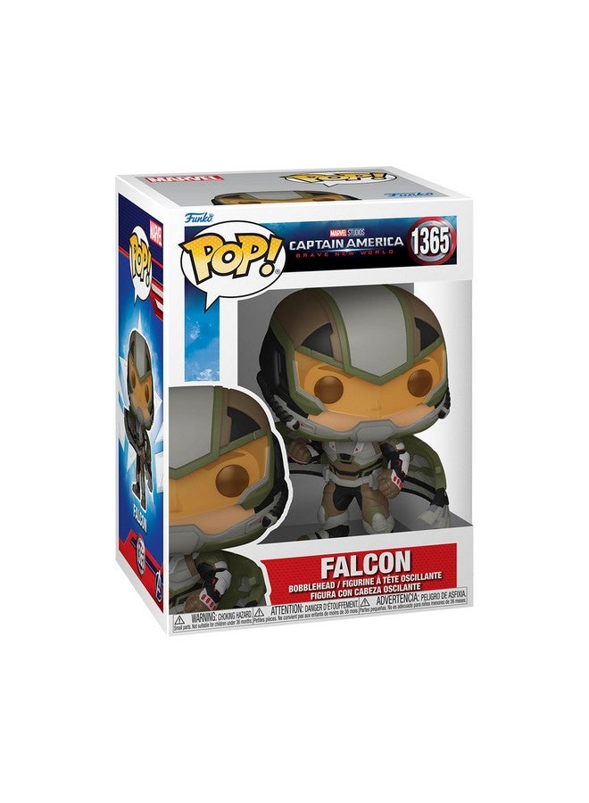 Funko Pop Marvel: Captain America: Brave New World - Falcon - Collectable Vinyl Figure - Gift Idea - Official Merchandise - Toys for Kids & Adults - Superheroes Fans - Model Figure for Collectors - Image 1