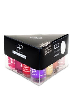 CP Trendies Nail Polish Kit 10 Pcs Colors Pack No -9 | Assorted Color | Nail Enamel | Nail Polish Glitter Gel Nail Art Starter Kit Beauty Gifts Set for Women Girls  - Image 1