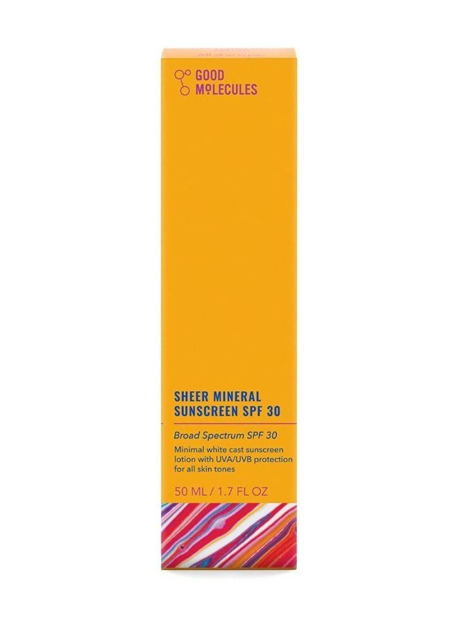 Sheer Mineral Sunscreen SPF 30 (50ml)