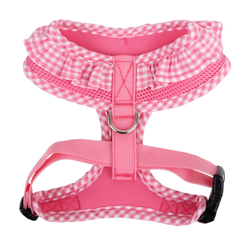 PUPPIA Authentic Puppia Vivien Harness, Pink, Medium - Image 2