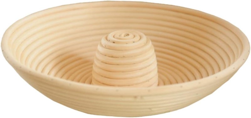 Natural Rattan Bread Proofing Basket Baking Basket for Dough Rising Easy to Clean for Sourdough and Homemade Bread Making - Image 1