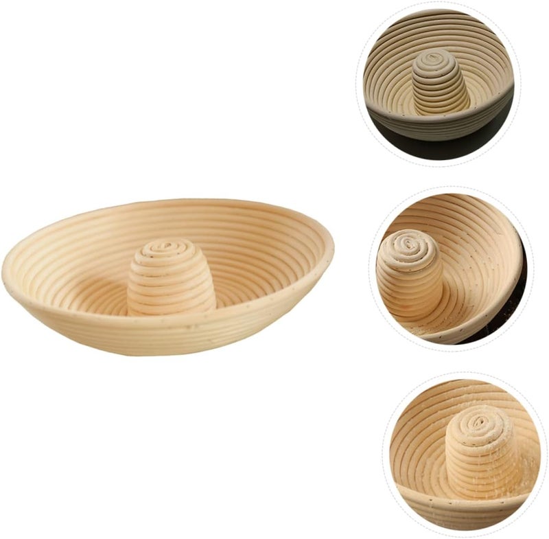 Natural Rattan Bread Proofing Basket Baking Basket for Dough Rising Easy to Clean for Sourdough and Homemade Bread Making - Image 4