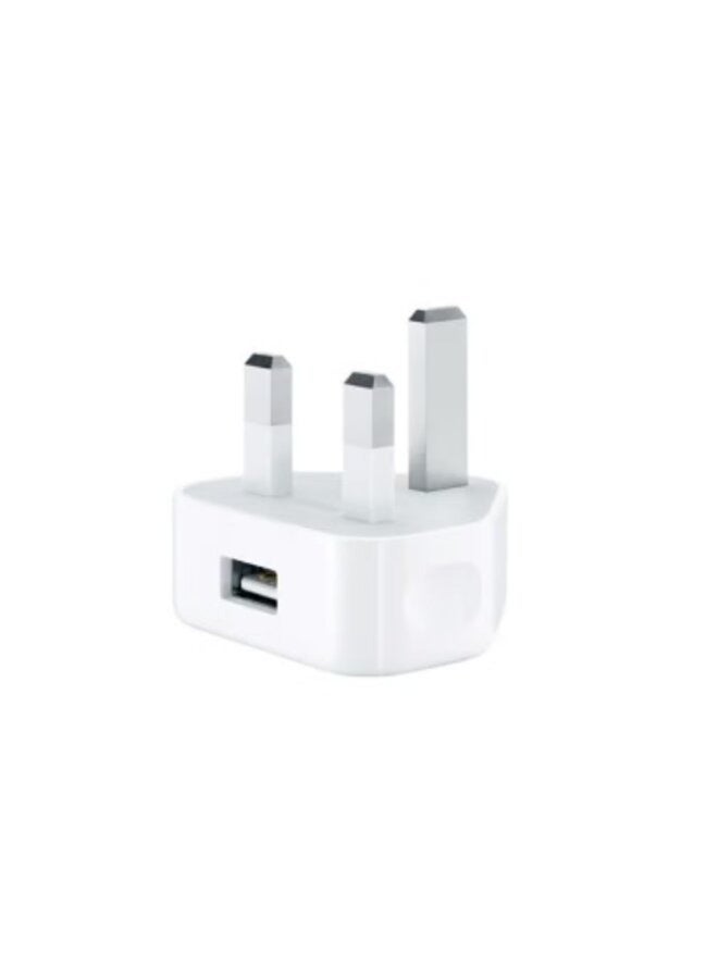 محول طاقة USB ذو 3 دبابيس باللون الأبيض 