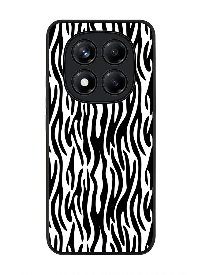 Stylizedd For Xiaomi Redmi Note 14 Pro 5G / X7 5G Case,Slim fit Camera Protection, Shockproof Thin Phone cover  - Zebra Stripes - Image 1