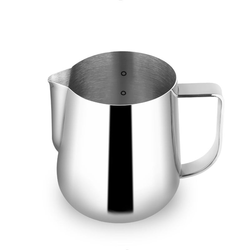 WATCHGET watchget Milk Frothing Pitcher 500ml17oz Stainless Steel Espresso Steaming Pitcher Milk Coffee Cappuccino Latte Art Barista Steam Pitcher Milk Frothing Jug 