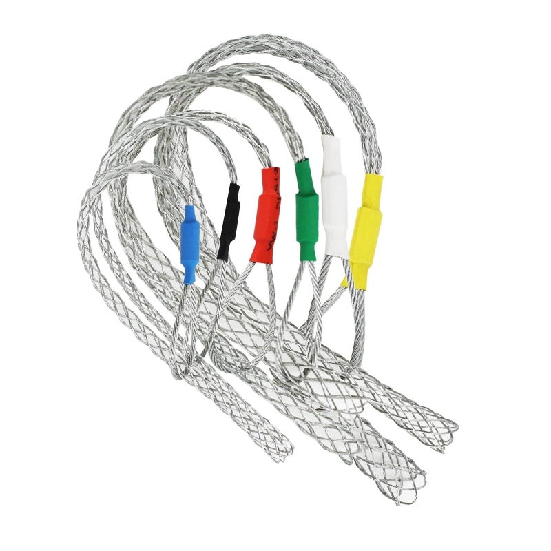 CABLELAYING جوارب سحب الكابلات، جوارب سحب الكابلات، شبكة سلكية، شبكة سحب الكابلات، أصفر - Image 4