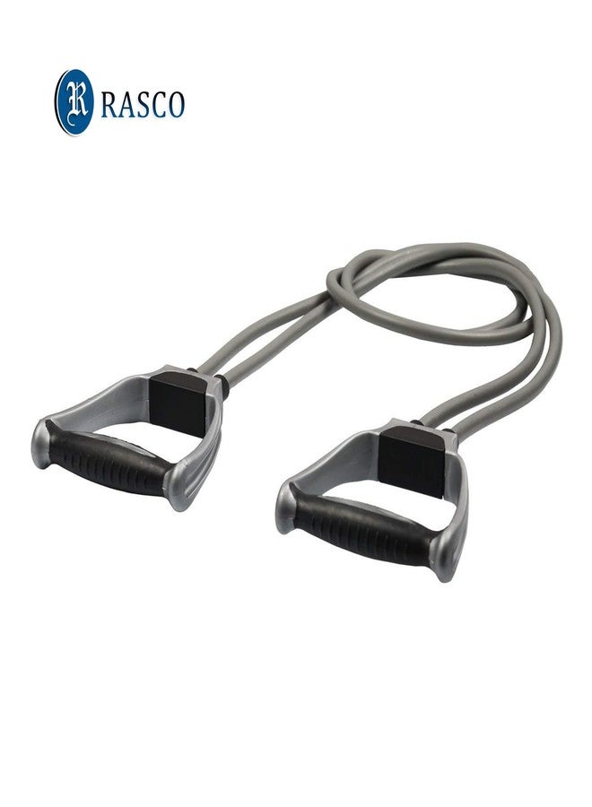 RASCO Double Tonning Tube & Resistance Band for Men & Women with Heavy Quality Grip - Image 2