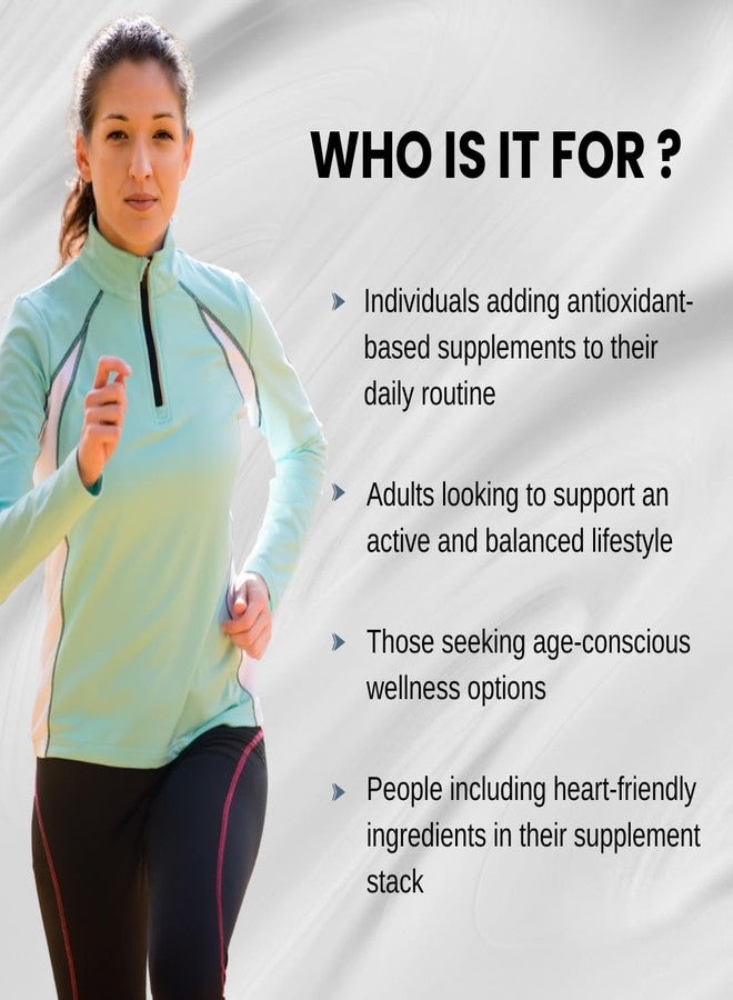 SETNUTRA Well From Within SETNUTRA CoQ10 with Vitamin E – 200mg Coenzyme Q10 Supplement | Supports Heart Health & Fertility | 2-in-1 Antioxidant Formula | 60 Veg Capsules | No Fillers or Preservatives - Image 4