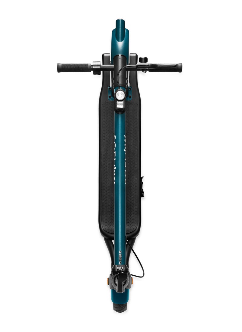 SOFLOW So2 Air 3Rd Gen E-Scooter With Stylish Design, Powerful 600W Brushless Motor, Max Range 30Km, 10" Pneumatic Tyres, 120Kg Load Capacity-Green  - Image 4