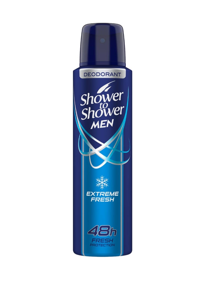 Shower To Shower Shower To Shower Men Deodorant Spray “EXTREME FRESH” 150 ml (STM53)