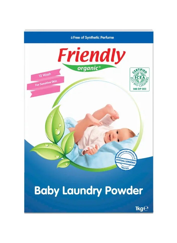 FRIENDLY ORGANIC Friendly Organic Baby Laundry Detergent Powder 1Kg 