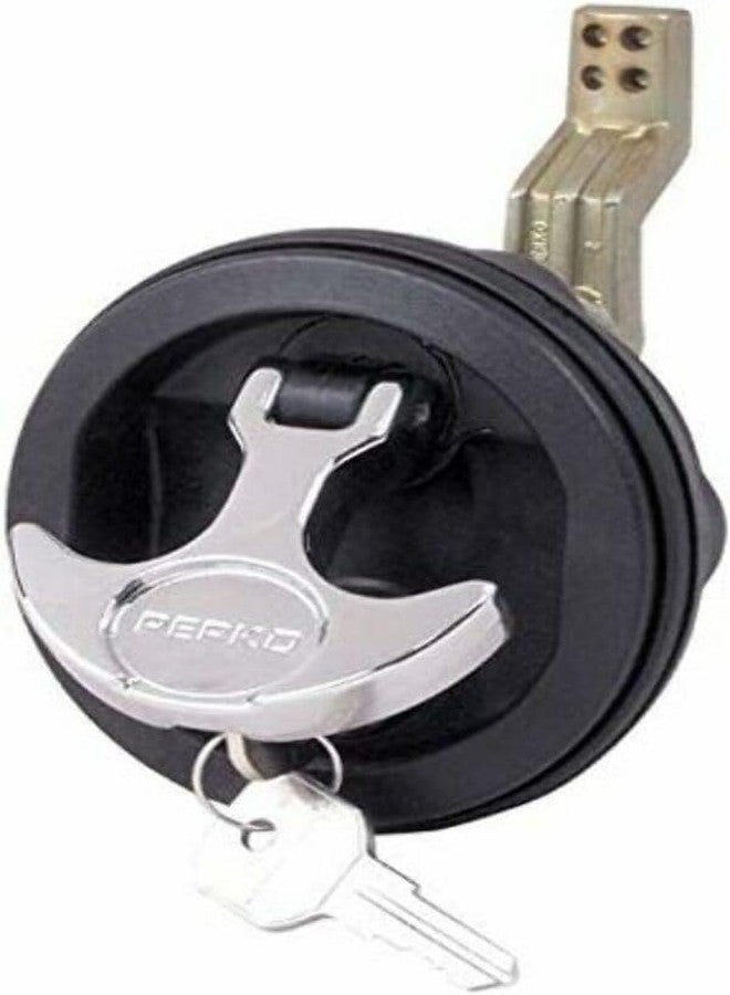 Perko 1091DP1BLK Surface Mount Lock & Latch - 3/4" Black - Image 1