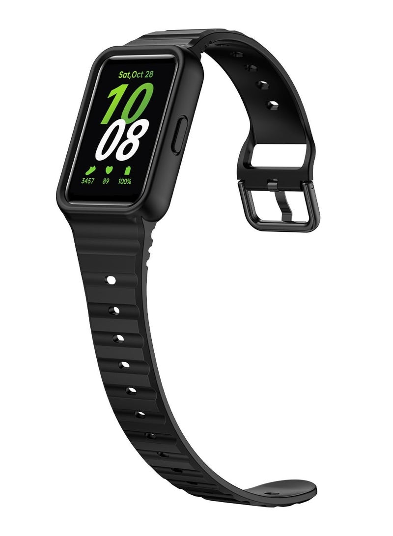 سوار رياضي من السيليكون، متوافق مع حافظة متينة مع سوار لهاتف Samsung Galaxy FIT3، لهاتف Samsung Galaxy FIT 3 - Image 2