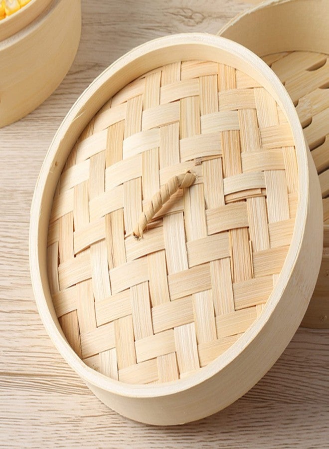 Lyellfe 3 Pack Bamboo Bar Holder, Natural Soap Dishes with Lid Foaming Net, Round Shampoo Soap Tray Saver Box, Mini Snack Steamer Container for Travel, Bathroom, Shower - Image 3