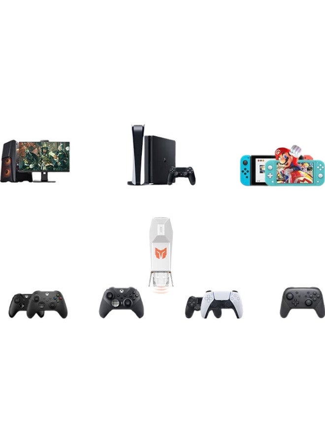 Ink will Mojiang R100Pro Multi-Platform Converter, Ps4 Controller To Pc, Supports Xbox Series X/S Controller, Ns Controller Adapter, Xsx Controller, Receiver - Image 3