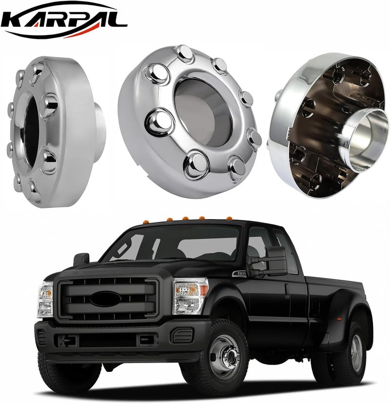KARPAL 5C3Z1130TA Dually 4x4 Open Front Wheel Center Hub Cap for Ford F350 F-350 - Image 2