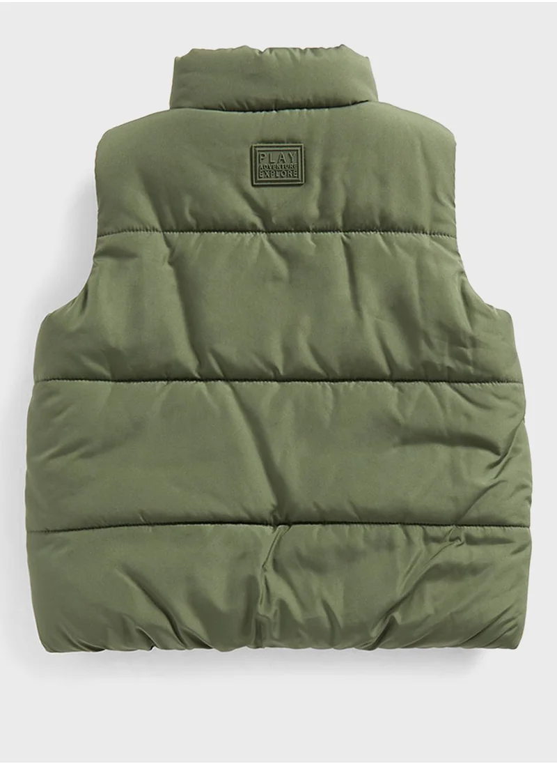 مذركير Infant Padded Essential Puffer vest Gilet