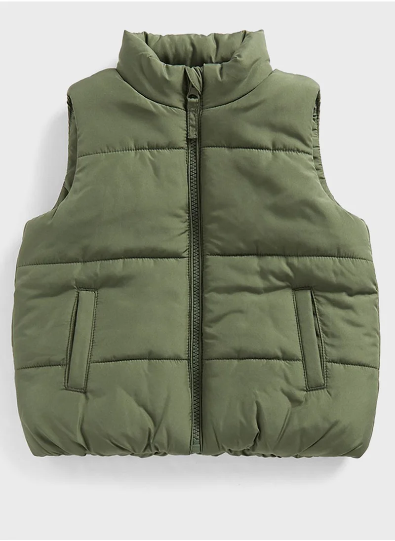 مذركير Infant Padded Essential Puffer vest Gilet