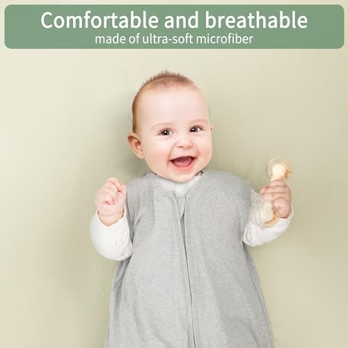 GUNTAIL Baby Crib Sheets for Boys Girls, 2 Pack Fitted Crib Sheet for Standard Crib and Toddler Mattress, Soft Microfiber Baby Sheet 52x28x8in (Brown & Green) - Image 2