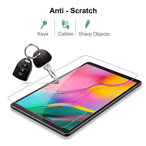 Robustrion Anti-Scratch & Smudge Proof Premium Tempered Glass Screen Protector for Samsung Tab A 10.1 inch 2019 (T510/T515) - Image 4