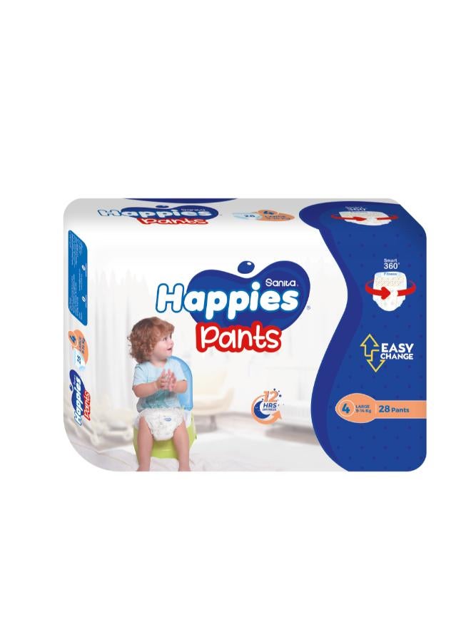 Sanita Happies Baby Pants Large (Size 4) 28 Pants 