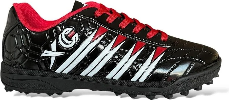 Liger Men's Artificial Turf Football Shoes Black - Red