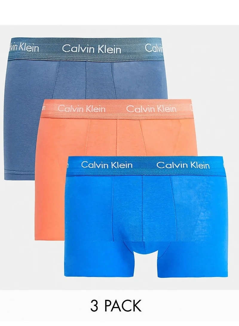 CALVIN KLEIN 3 Pack Logo Band Trunks