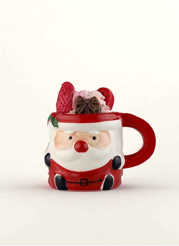 natural100 - Scented Candle in a Santa Claus Mug - Image 1