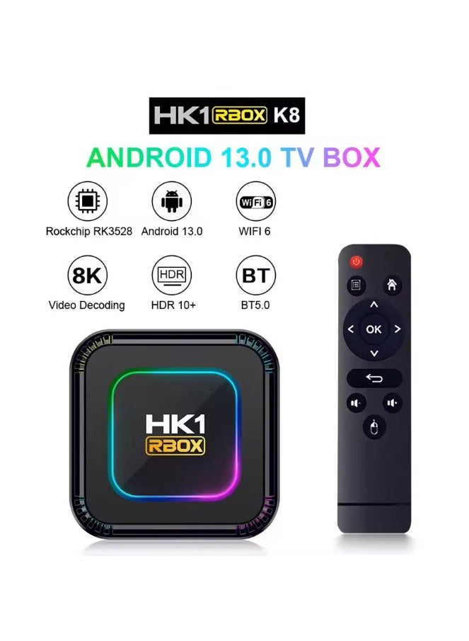 HK1 K8 2GB 16GB Android 13 Dual WIFI TV Box. - Image 5