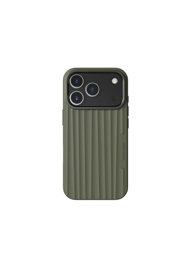Nudient Bold Case w/ MagSafe for Apple iPhone 17 Pro 6.3" | Drop Protection, Shock Absorbing Cover, Smooth Silicon Grip, Slim & LightWeight, Eco-Friendly, Wireless Charging - Olive Green - Image 1