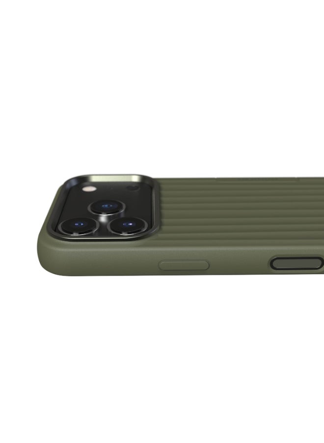 Nudient Bold Case w/ MagSafe for Apple iPhone 17 Pro 6.3" | Drop Protection, Shock Absorbing Cover, Smooth Silicon Grip, Slim & LightWeight, Eco-Friendly, Wireless Charging - Olive Green - Image 3