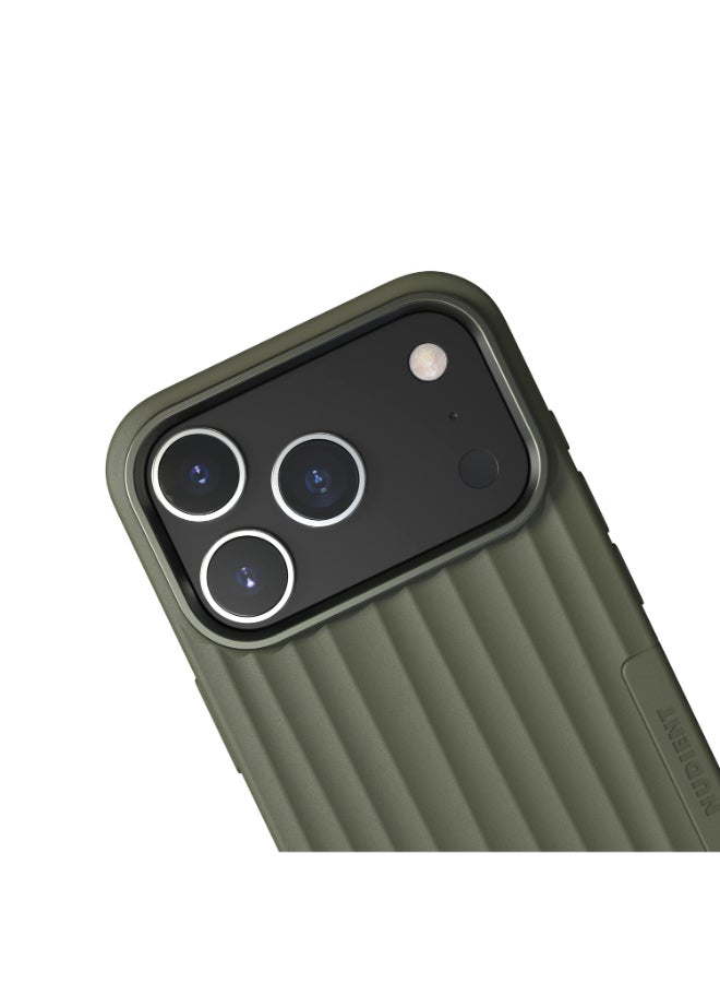 Nudient Bold Case w/ MagSafe for Apple iPhone 17 Pro 6.3" | Drop Protection, Shock Absorbing Cover, Smooth Silicon Grip, Slim & LightWeight, Eco-Friendly, Wireless Charging - Olive Green - Image 4