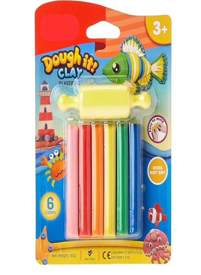 LAALIYA Vibrant Colors Premium Creative Clay & Modelling Clay Kit | Ultimate Air Dry Modelling Clay Set for Kids | Non-Toxic Play Dough Super ClaySet Kids 3-10 Years | with Moulds Gift for 4+ Year Old Girls & Boys (Clay Set) - Image 1