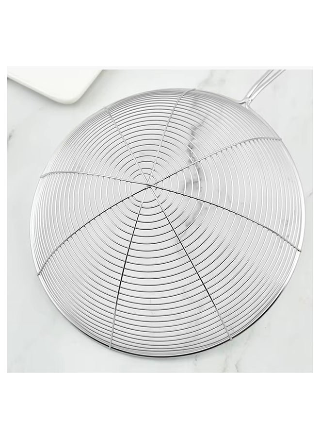Feelings Spider Skimmer 16cm | Stainless Steel Strainer for Deep Frying, Cooking & Skimming | Durable Fine Mesh, Non-Slip Handle | Kitchen Essential (16CM)  - Image 3