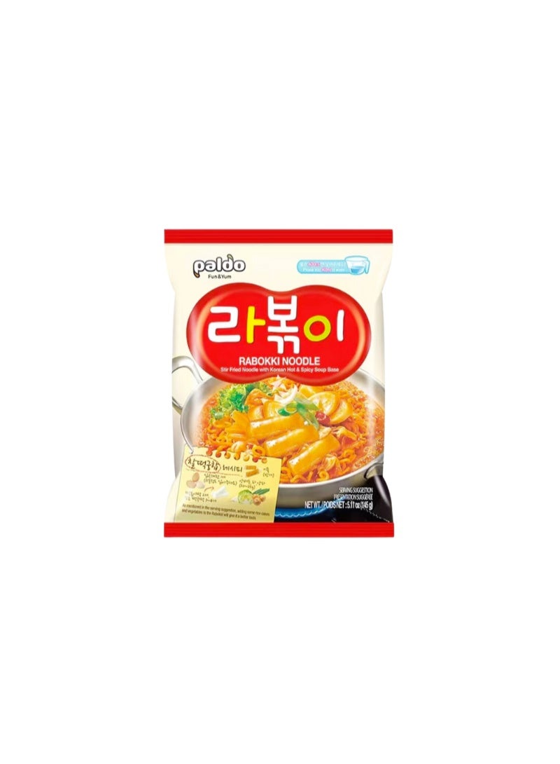 Paldo Rabokki Hot & Spicy Stir Fried Noodle 135g