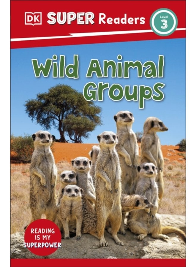 DK Super Readers Level 3 Wild Animal Groups - Paperback