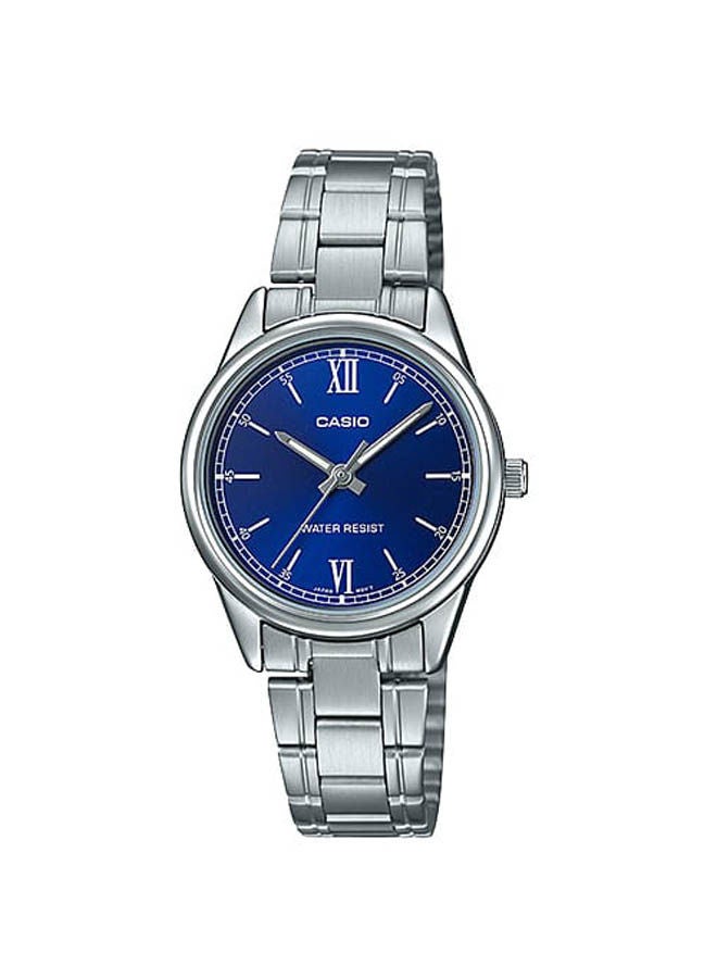 كاسيو ساعة يد من ستانلس ستيل بعقارب LTP-V005D-2B2UDF - Image 1