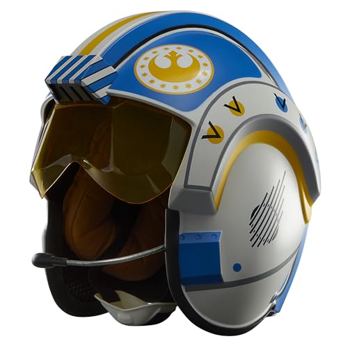Star Wars The Black Series Carson Teva Premium Electronic Helmet with Advanced LED and Sound Effects, Ages 14 and Up - Image 4