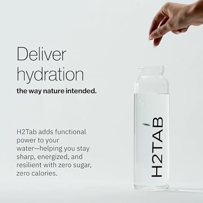 H2TAB Molecular H2TAB Hydrogen Tablets with Magnesium -12 PPM Hydrogen Tablets for Drinking Water -Rich in Antioxidants, Supports Cellular Health, Recovery & Cognitive Function (30 Counts, Unflavored) - Image 3