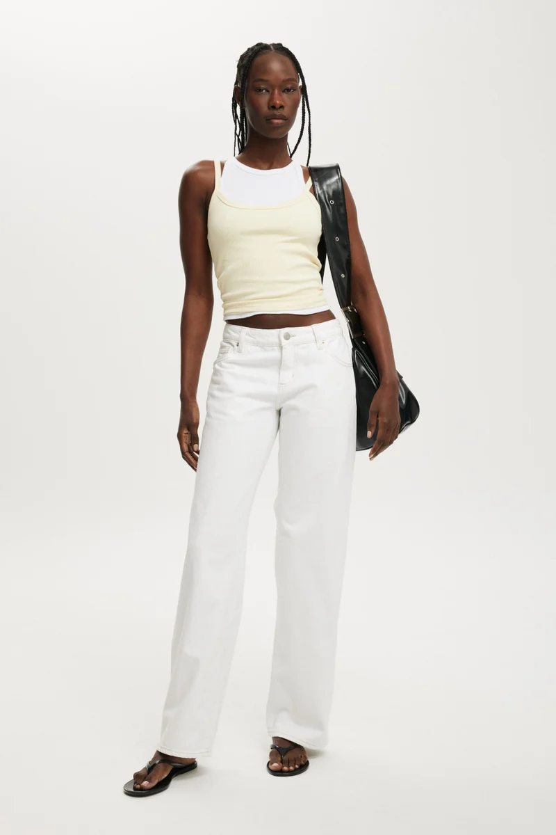 Cotton On Low Rise Straight Jean