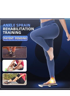 spa luxetique Ankle Foot Strengthener Exerciser for Sprained. Single Leg Balance Board, Posture Corrector, Foot Stretcher for Plantar Fasciitis Relief, FSA/HSA Eligible  - Image 2