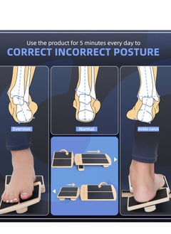 spa luxetique Ankle Foot Strengthener Exerciser for Sprained. Single Leg Balance Board, Posture Corrector, Foot Stretcher for Plantar Fasciitis Relief, FSA/HSA Eligible  - Image 4