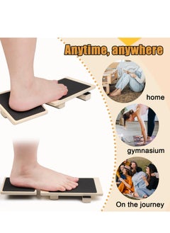 spa luxetique Ankle Foot Strengthener Exerciser for Sprained. Single Leg Balance Board, Posture Corrector, Foot Stretcher for Plantar Fasciitis Relief, FSA/HSA Eligible  - Image 5