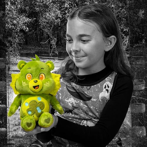Basic Fun Care Bears Universal Monsters 9" Fun Size Plush - Good Luck Bear as Creature from The Black Lagoon - Soft, Huggable Plushie, Stuffed Animal for Girls and Boys, Ages 4+ - Image 3