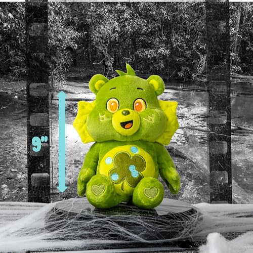 Basic Fun Care Bears Universal Monsters 9" Fun Size Plush - Good Luck Bear as Creature from The Black Lagoon - Soft, Huggable Plushie, Stuffed Animal for Girls and Boys, Ages 4+ - Image 5