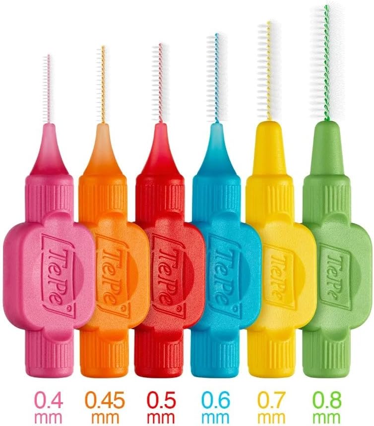 Tepe عبوة فرش أسنان بين الأسنان المختلطة من تيبي - عبوة من 6 قطع - Image 3