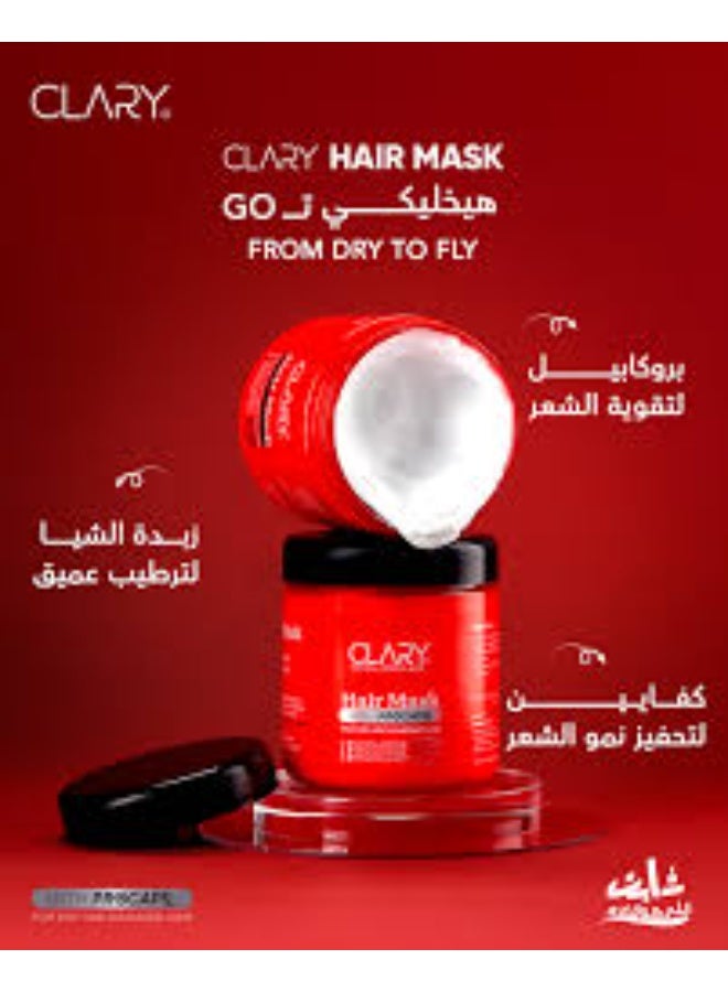 كلاري ماسك للتحكم في تساقط الشعر وتقوية الجذور – 300 مل - Image 3